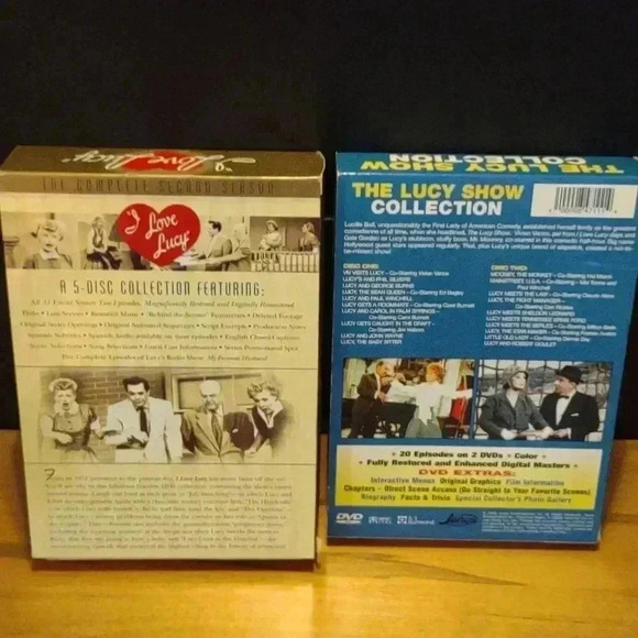I Love Lucy season 2box set with a special 2 pack DVD set 7 total DVDs - Picture 4 of 4
